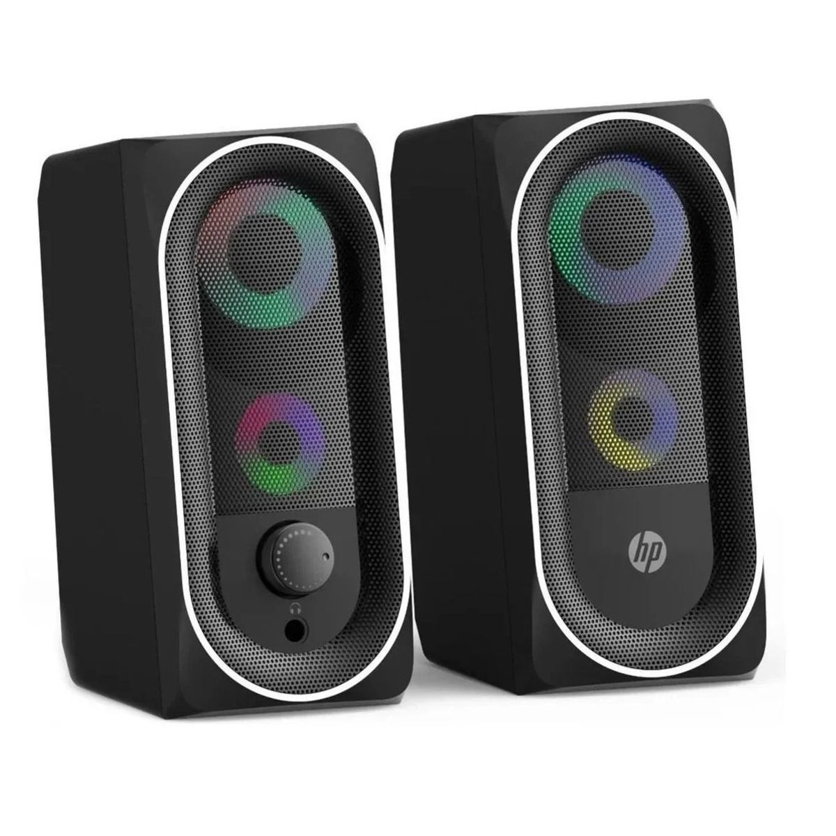 HP - Parlante USB HP de 6W Estéreo con Iluminación Rgb DHE-6001