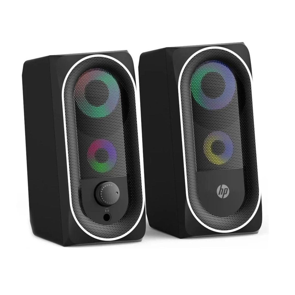 HP - Parlante USB HP de 6W Estéreo con Iluminación Rgb DHE-6001