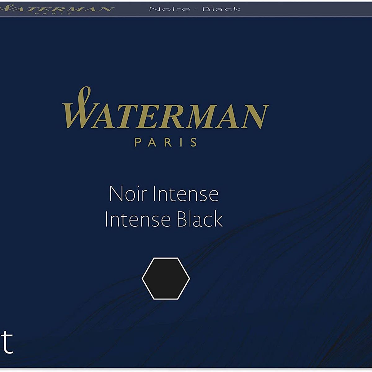 WATERMAN - Waterman Repuesto Para Pluma Cartuchos Tinta Negro 16 Un