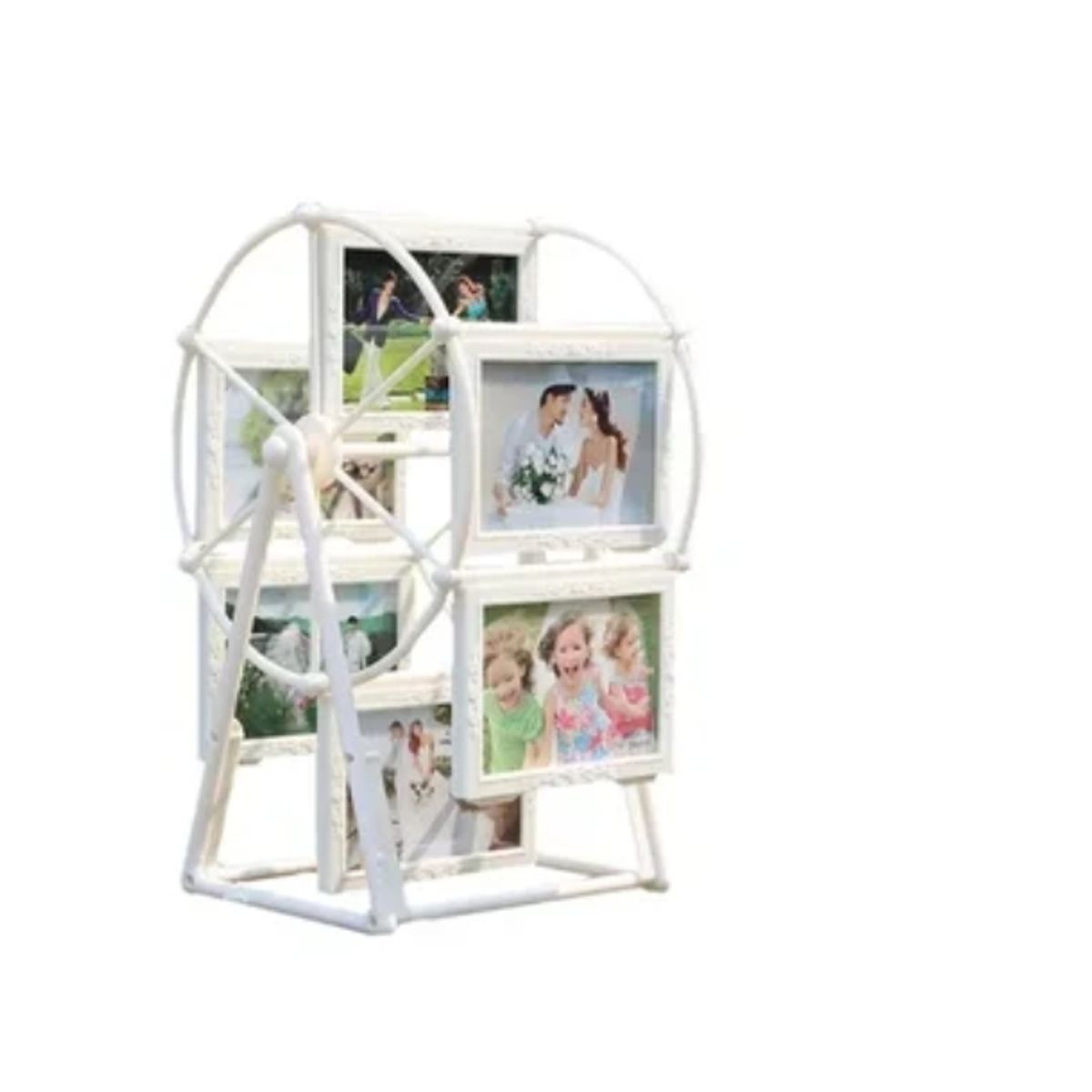 ESHOPANGIE - Rueda Porta Retrato Giratorio 12 Fotos De Escritorio