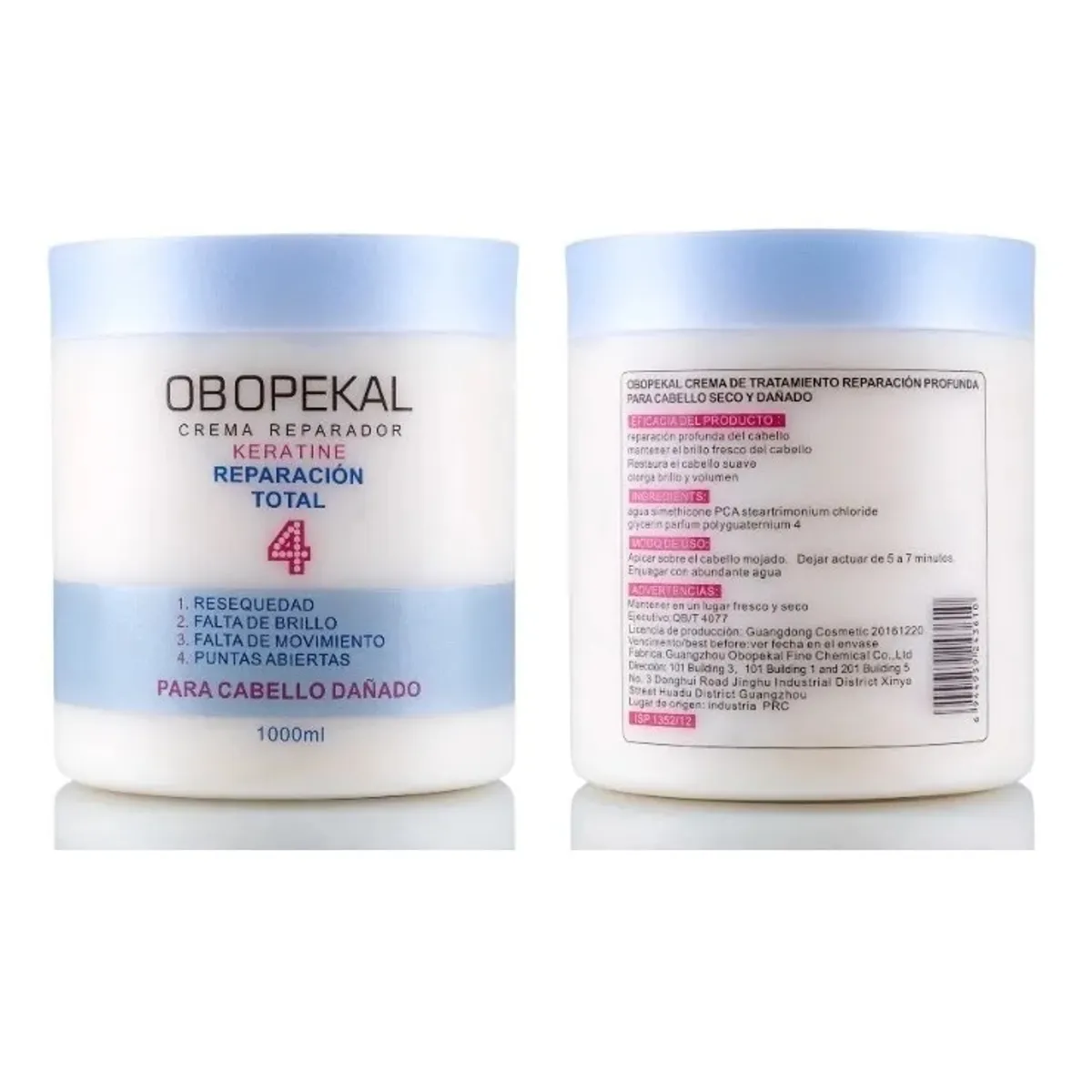 OBOPEKAL - Crema Reparación Total 4 1000ml Obopekal