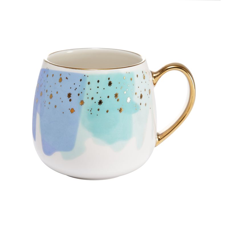 ADAGIO TEAS - Adagio Teas Taza Cerámica Acuarela Turquesa