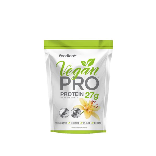 FOODTECH - Vegan Protein 1lb - Foodtech Vainilla Ice Cream