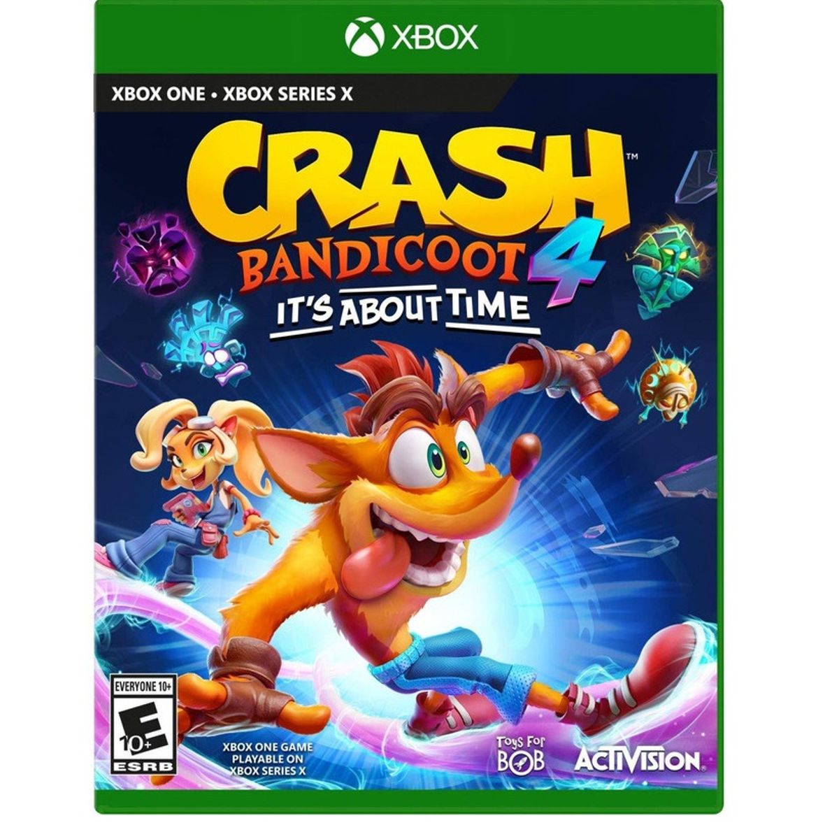 MICROSOFT - Crash Bandicoot 4 It's About Time - Xbox One / Sx Físico - Sniper