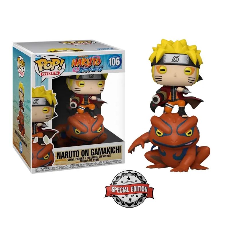 FUNKO - Funko Pop Naruto on Gamakichi N°106