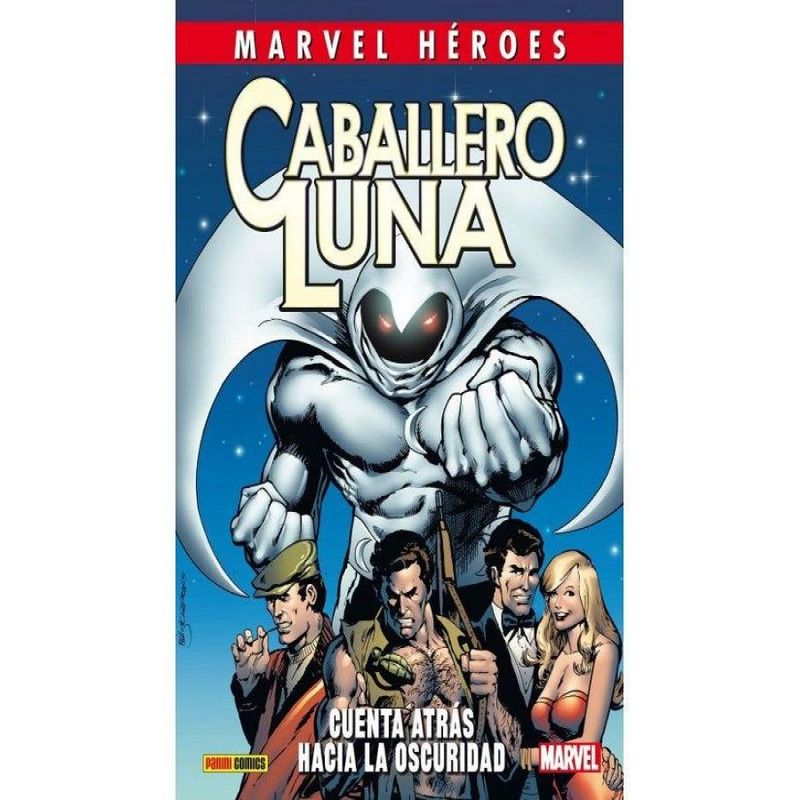 PANINI - Caballero Luna 1 Cuenta Atrás Hacia La Oscuridad Marvel Héroes.