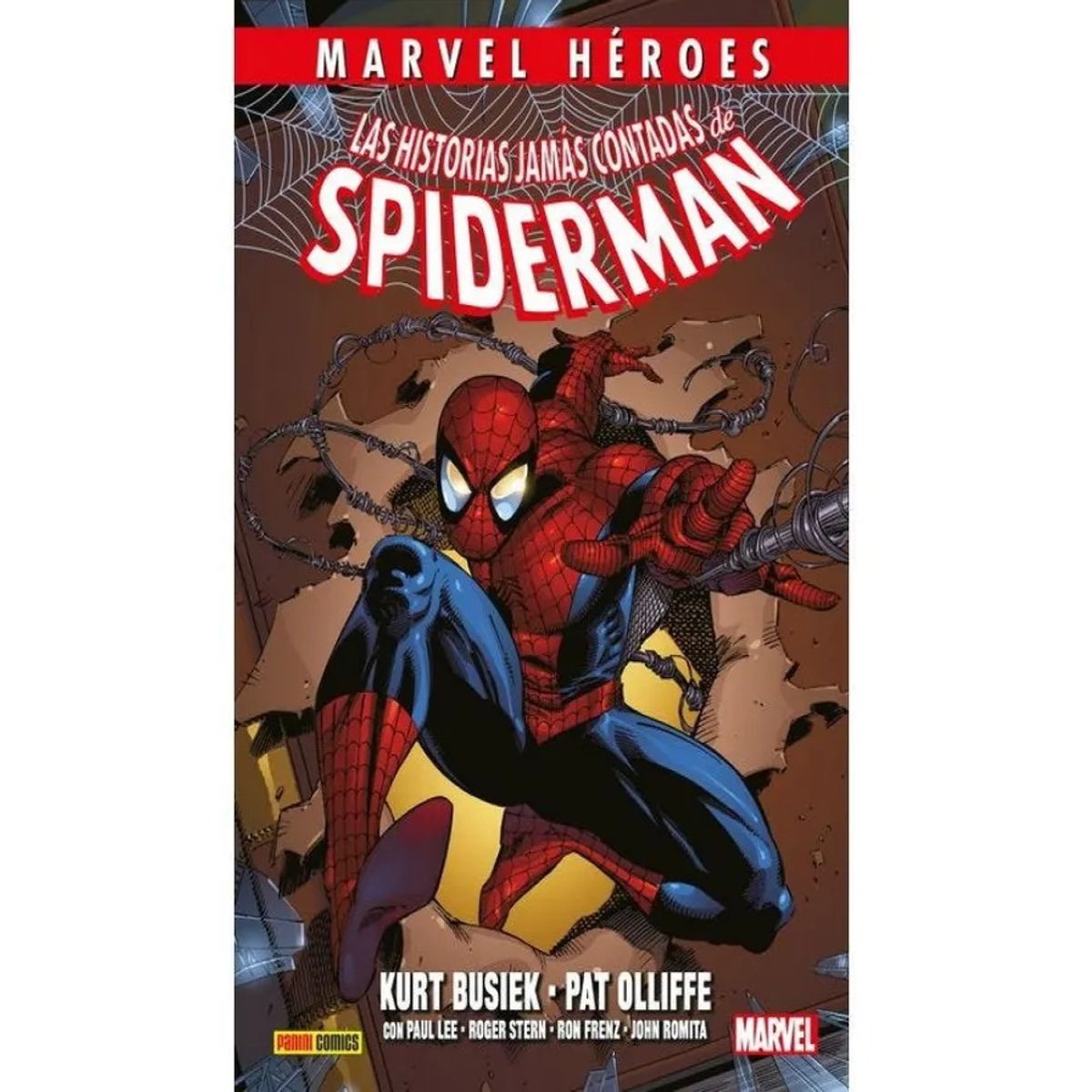 PANINI - Las Historias Jamás Contadas De Spiderman Marvel Héroes.