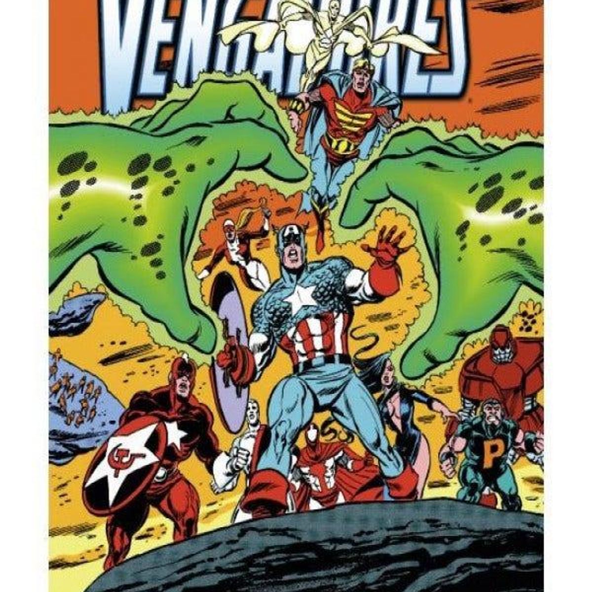 PANINI - Los Vengadores: La Línea A Cruzar Marvel Héroes.