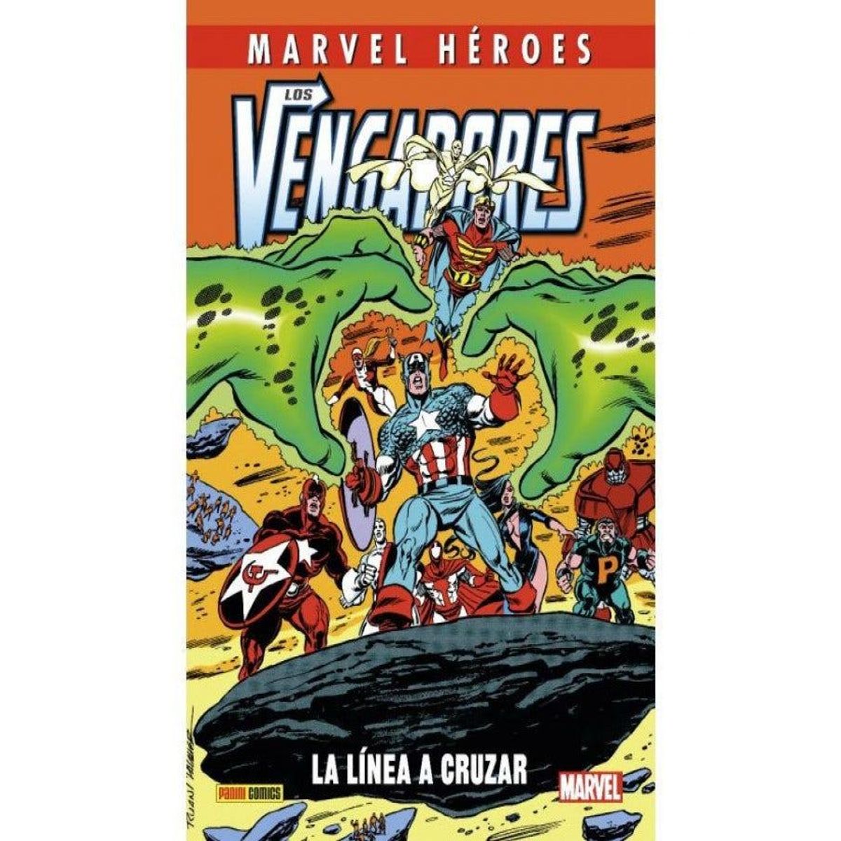 PANINI - Los Vengadores: La Línea A Cruzar Marvel Héroes.