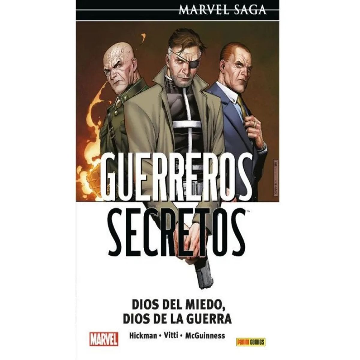 PANINI - Guerreros Secretos 2 Dios Del Miedo, Dios De La Guerra Marvel Saga