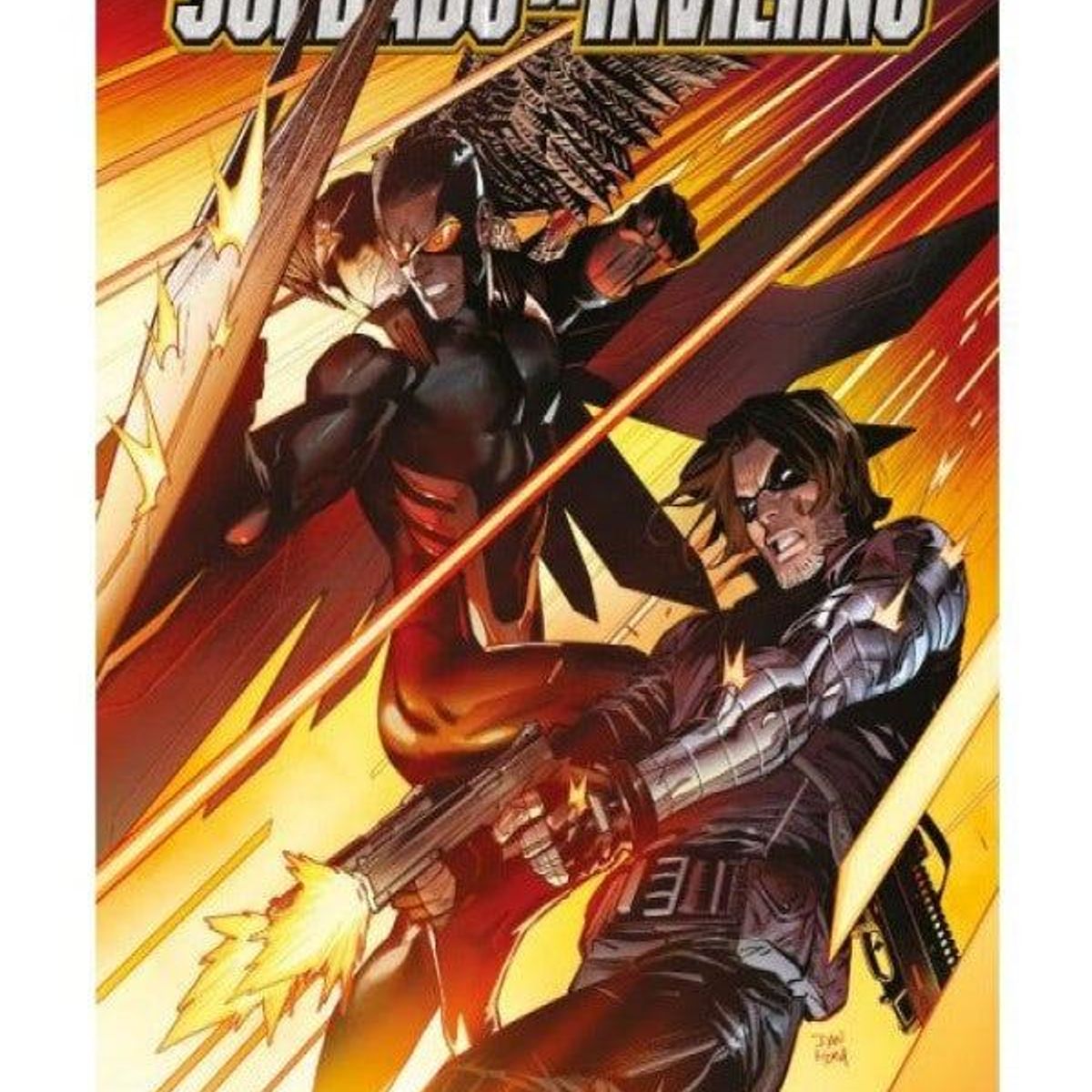 PANINI - El Halcón Y Soldado De Invierno Corta Una Cabeza