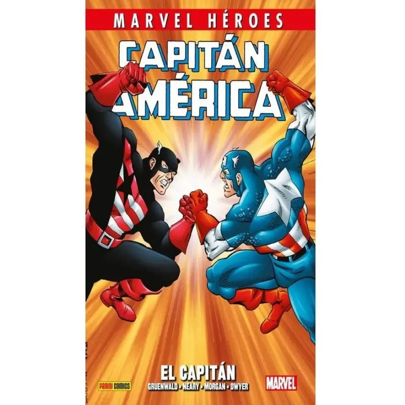 PANINI - Capitán América De Mark Gruenwald 2 El Capitán Marvel Héroes.