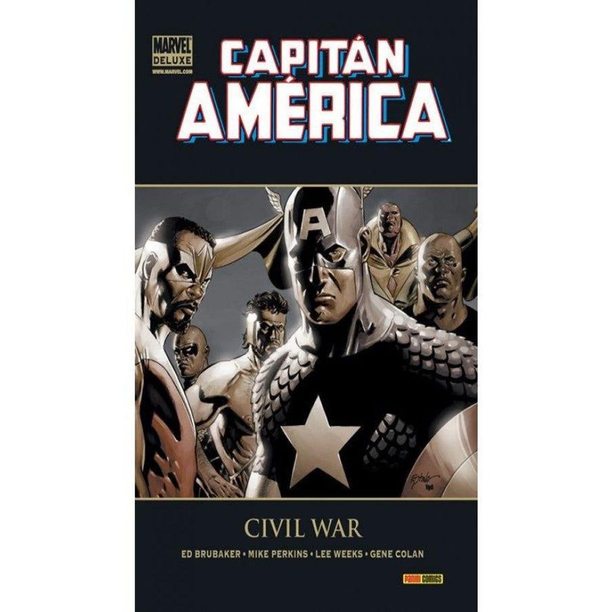 PANINI - Capitán América 4 Civil War Marvel Deluxe.