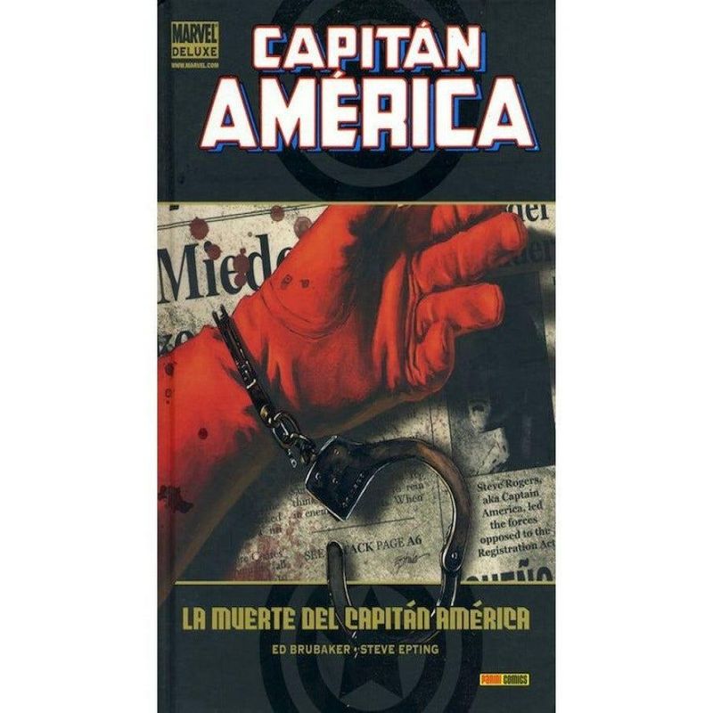 PANINI - Capitán América 5 La Muerte Del Capitan America Marvel Deluxe.