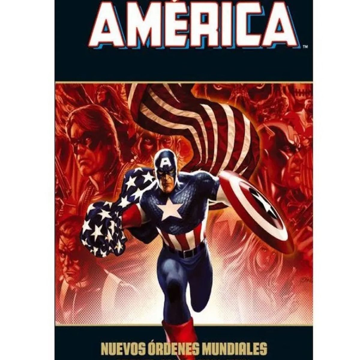 PANINI - Capitán América 15 Nuevos Ordenes Mundiales Marvel Deluxe.