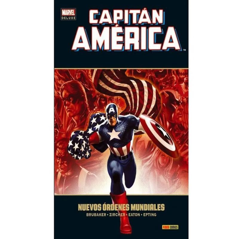 PANINI - Capitán América 15 Nuevos Ordenes Mundiales Marvel Deluxe.