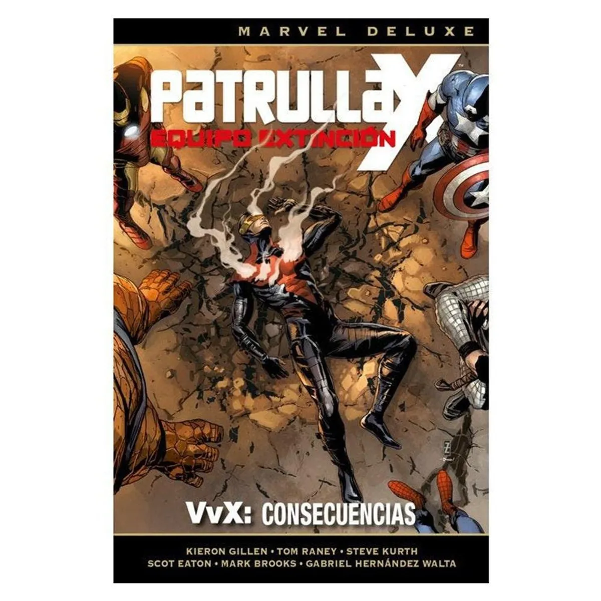 PANINI - Patrulla-X - Equipo Extinción 3 Vvx:Consecuencias Marvel Deluxe.