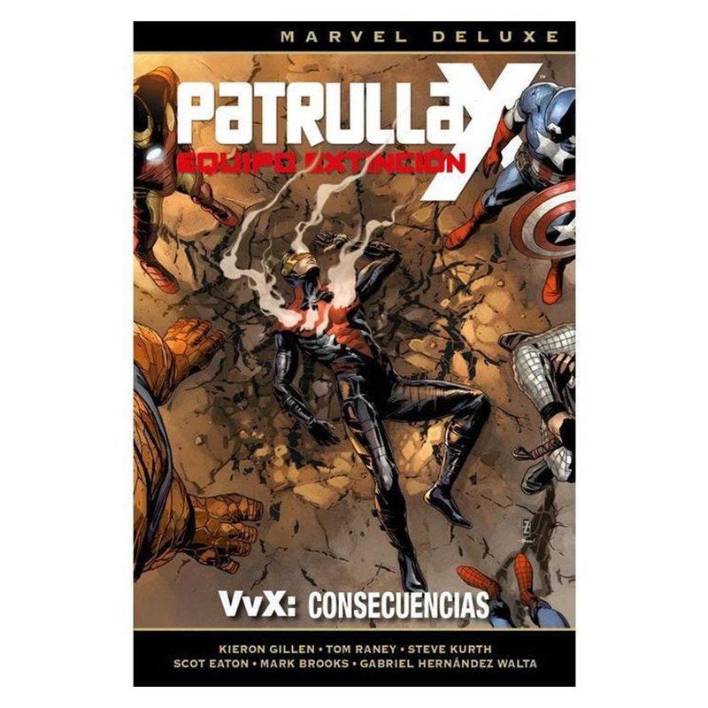 PANINI - Patrulla-X - Equipo Extinción 3 Vvx:Consecuencias Marvel Deluxe.