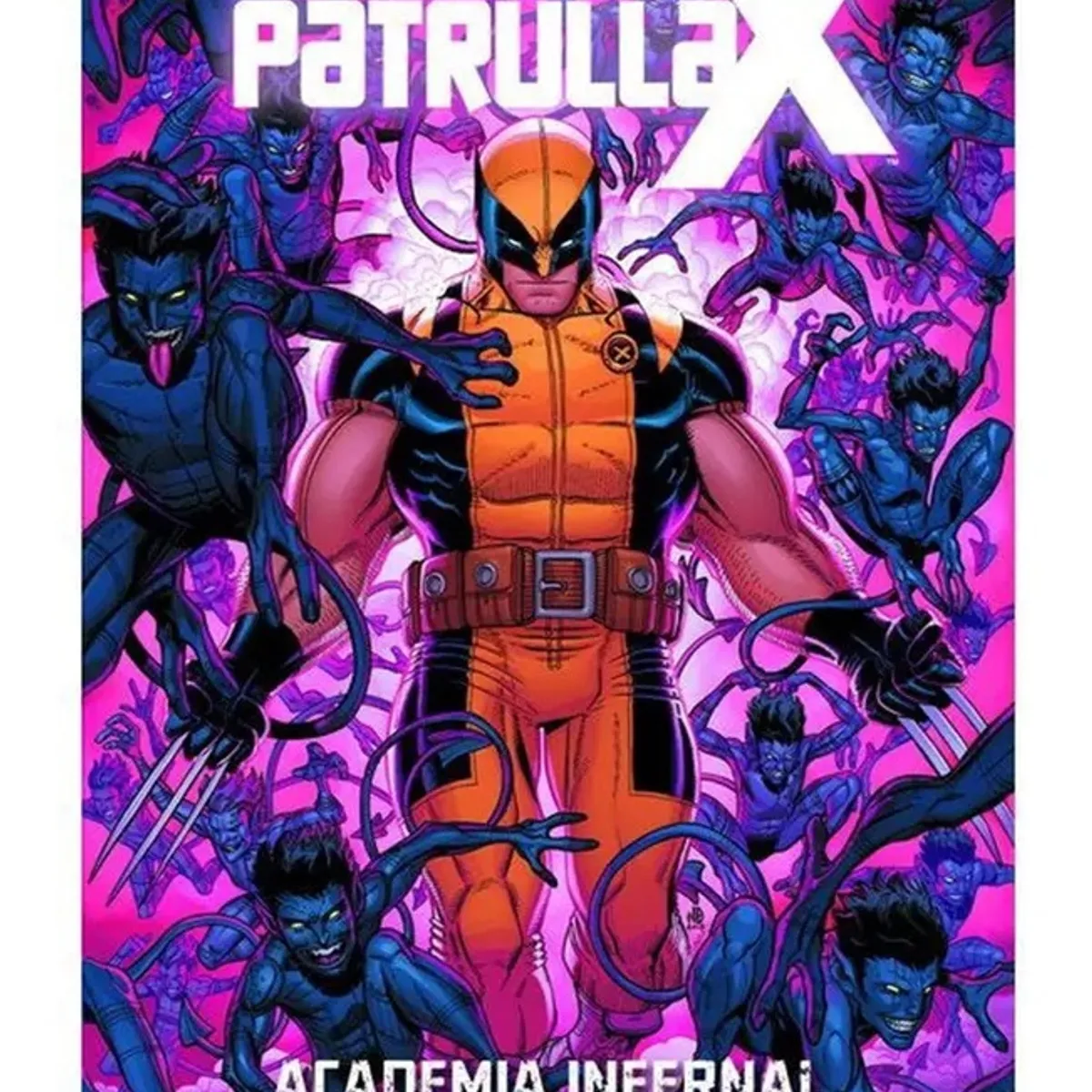 PANINI - Lobezno Y La Patrulla-X  4 Academia Infernal Marvel Deluxe.