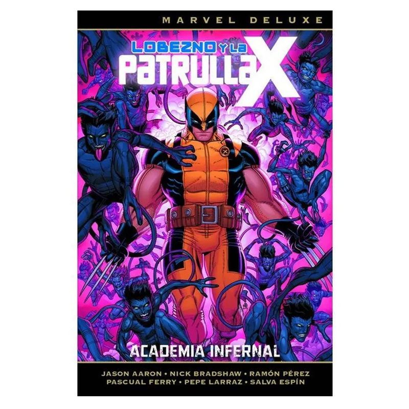 PANINI - Lobezno Y La Patrulla-X  4 Academia Infernal Marvel Deluxe.