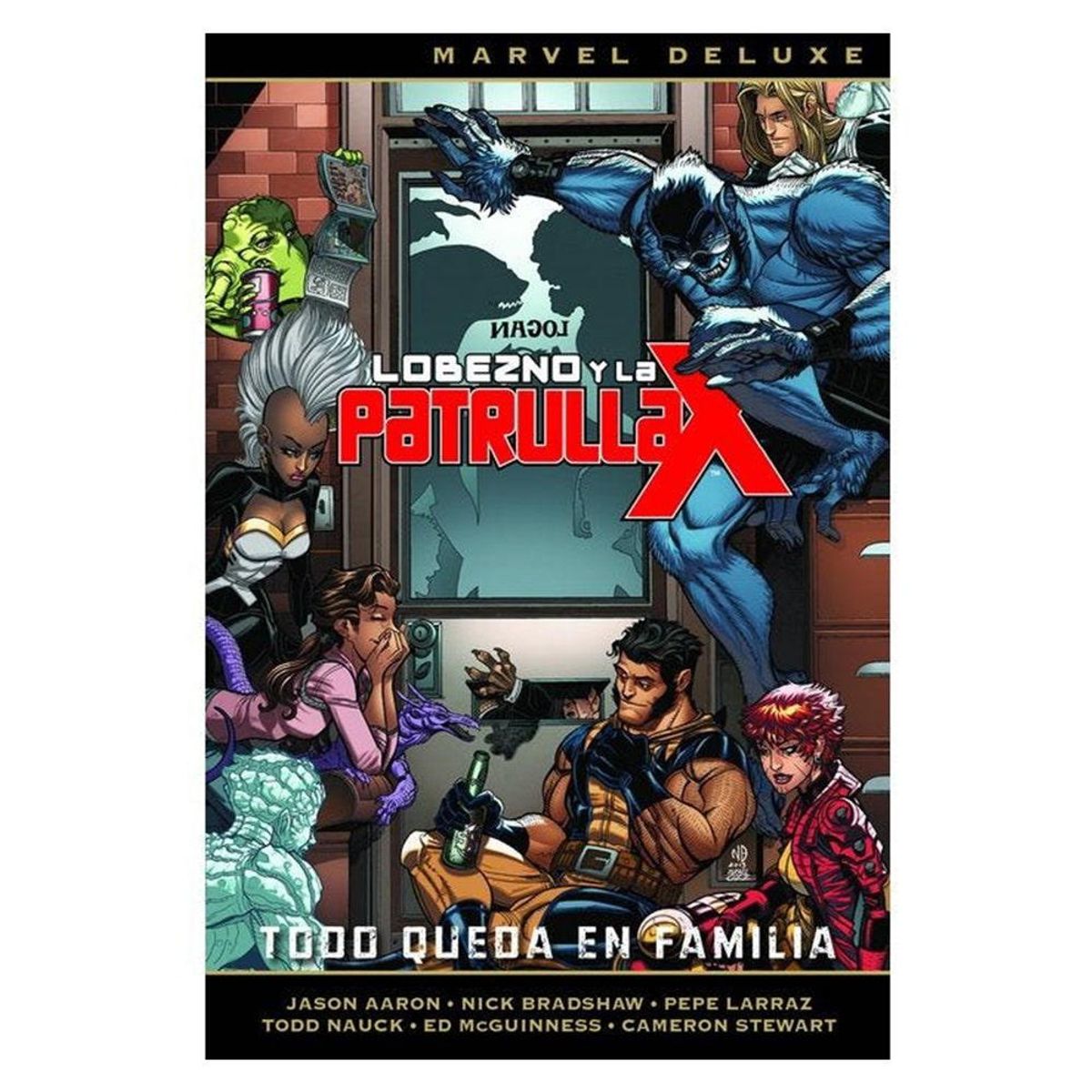 PANINI - Lobezno Y La Patrulla-X  5 Todo Queda En Familia Marvel Deluxe.