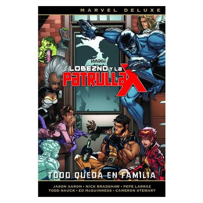 PANINI - Lobezno Y La Patrulla-X  5 Todo Queda En Familia Marvel Deluxe.