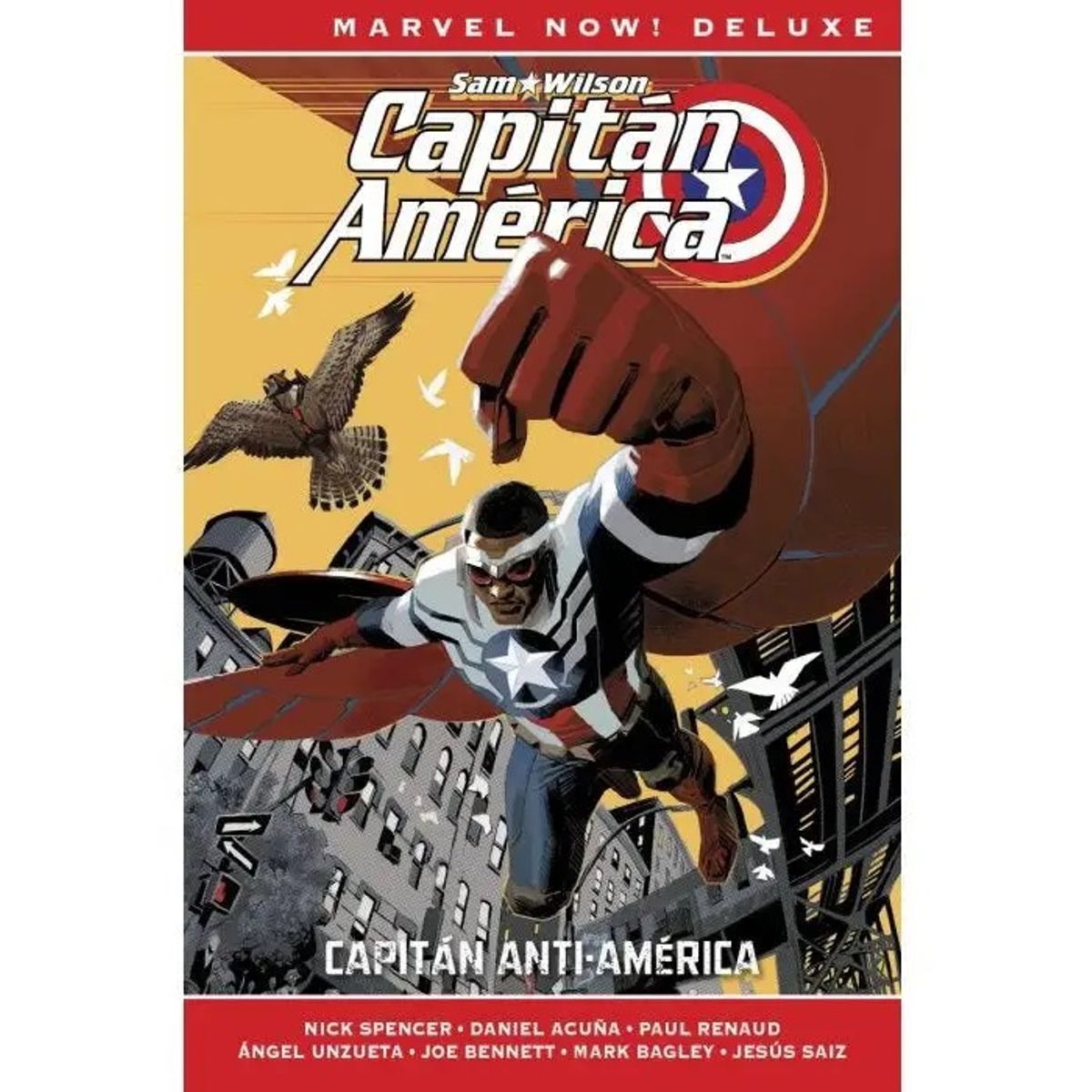 PANINI - Capitán América De Nick Spencer 1 Capitan Anti America  Marvel Now!