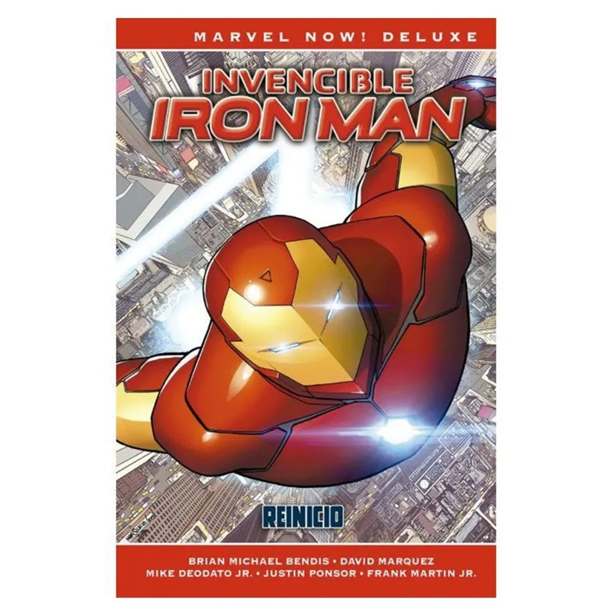 PANINI - Invencible Iron Man 1 Reinicio  Marvel Now!