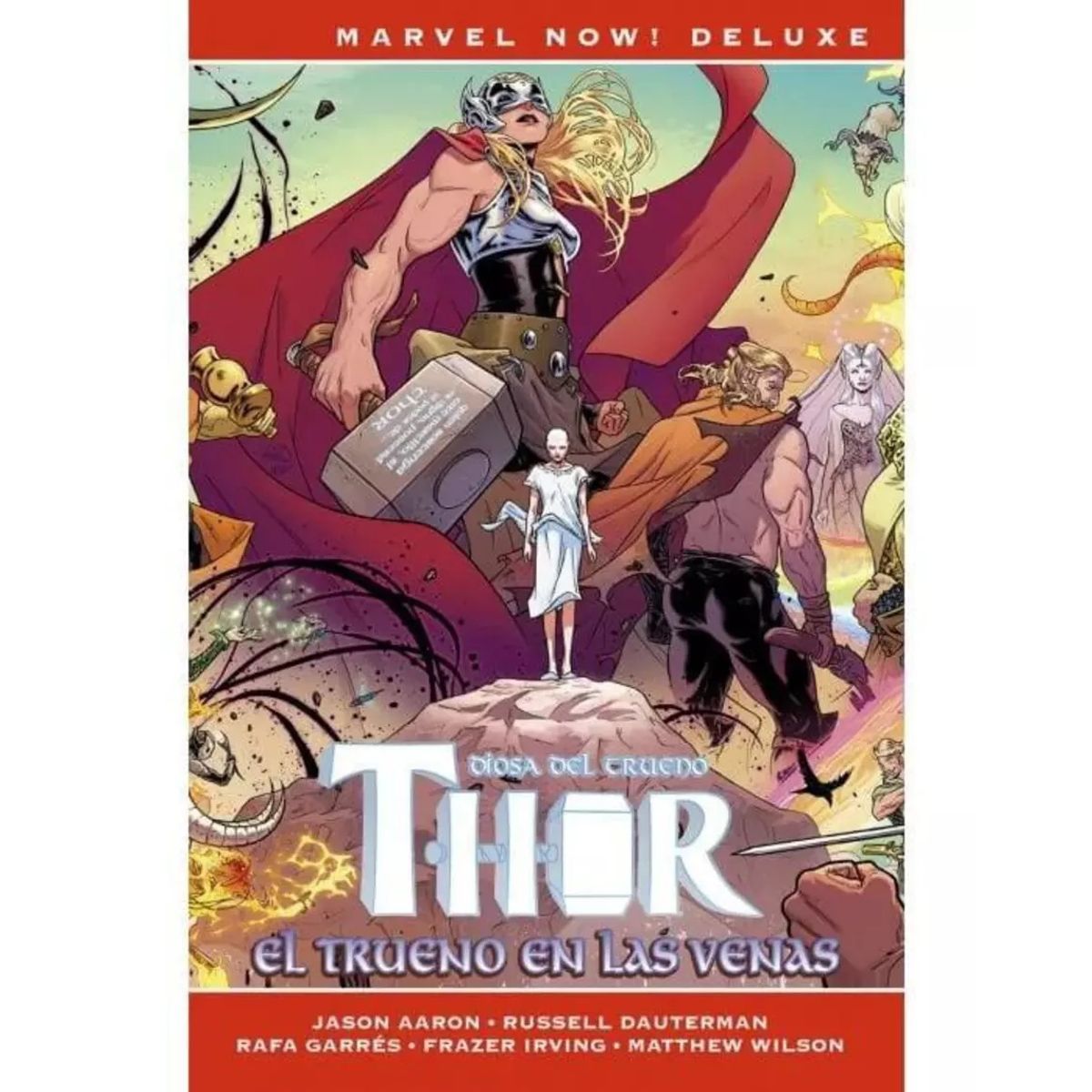 PANINI - Thor 4 El Trueno En Las Venas  Marvel Now!