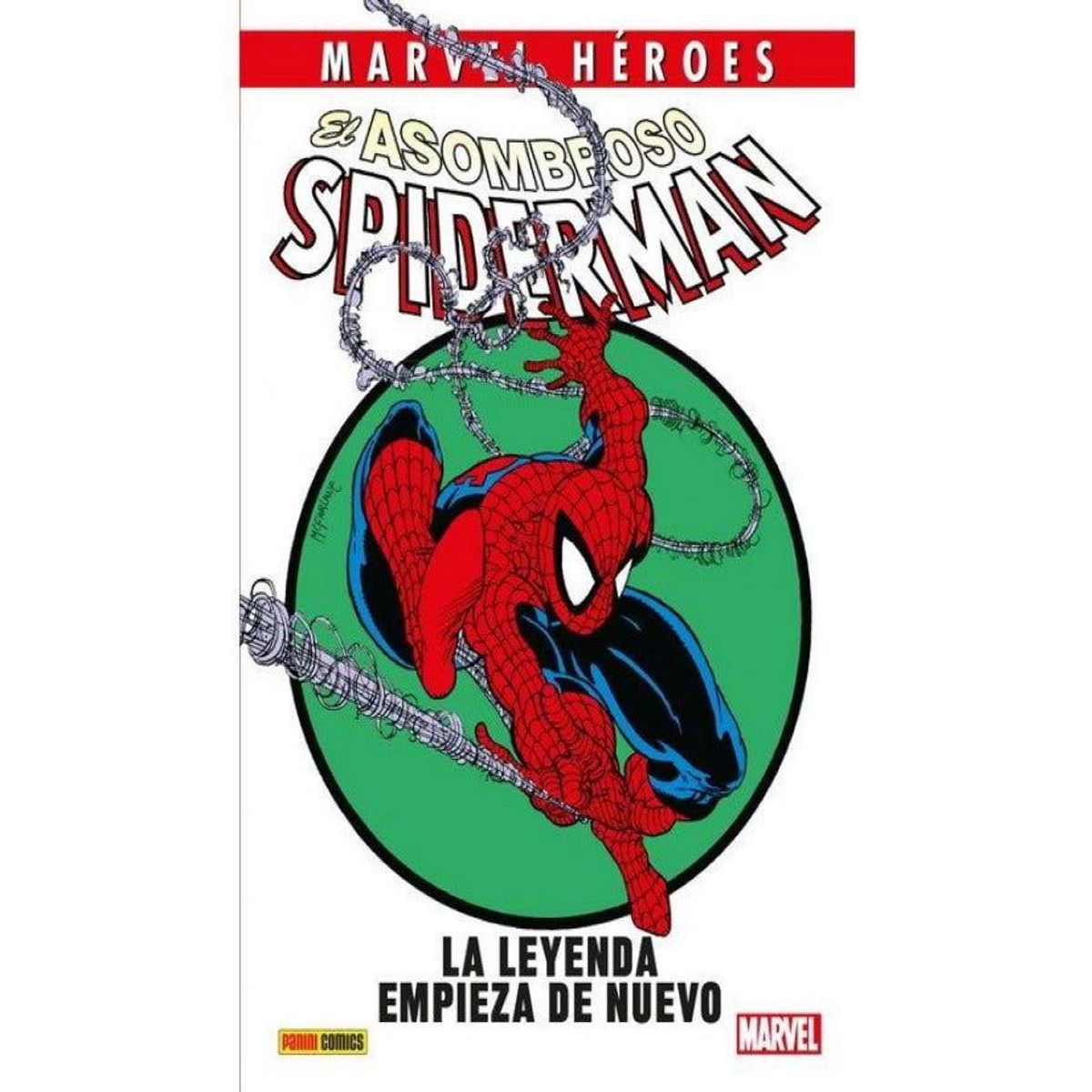 PANINI - El Asombroso Spiderman: La Leyenda Empieza De Nuevo Marvel Héroes.