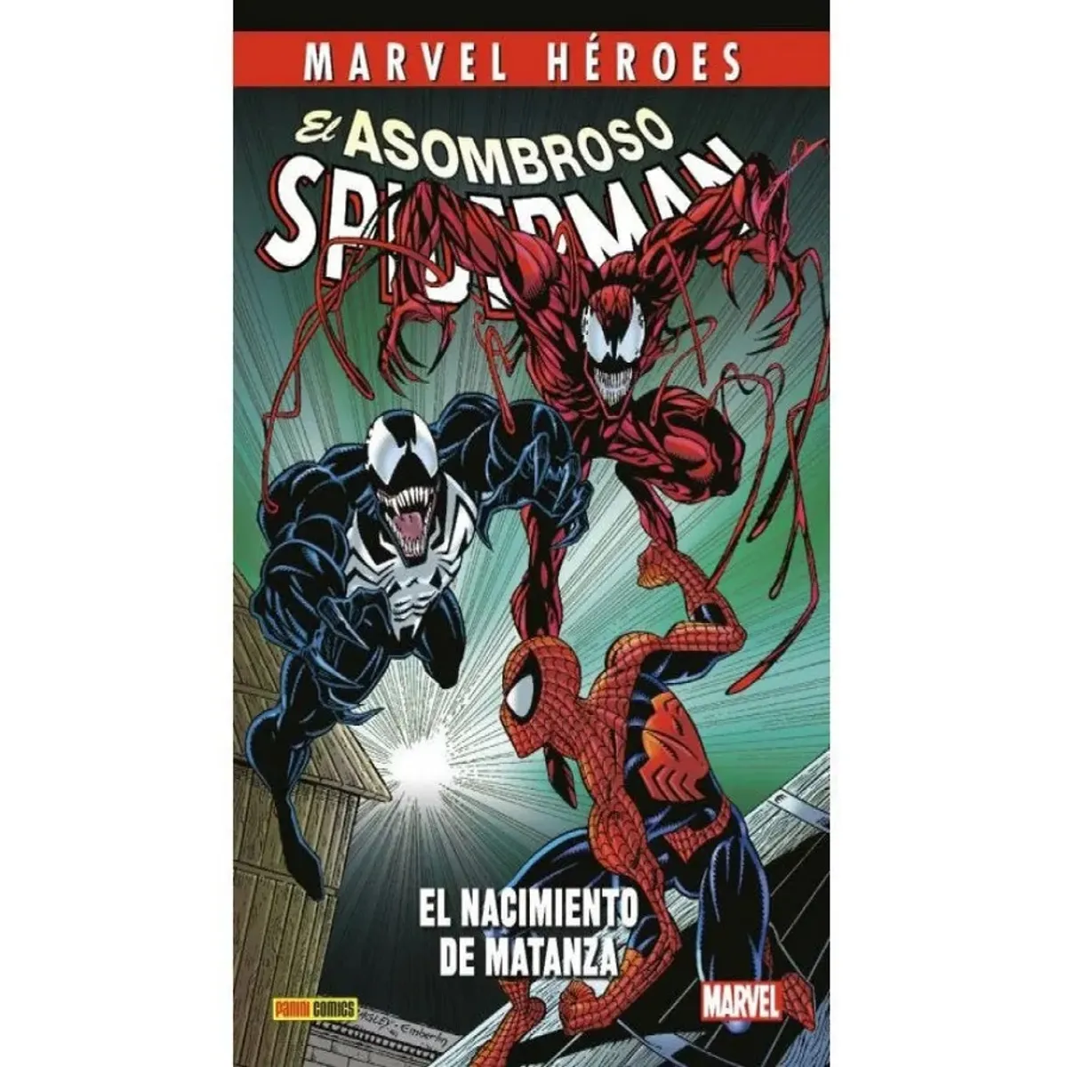 PANINI - El Asombroso Spiderman: El Nacimiento De Matanza Marvel Héroes.