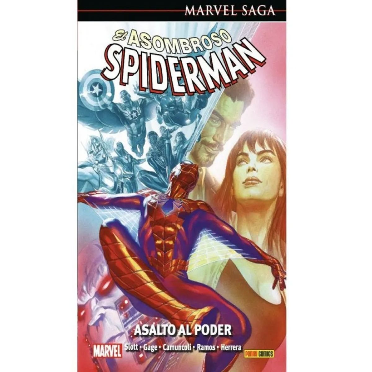 PANINI - El Asombroso Spiderman 53 @salto De Poder Marvel Saga