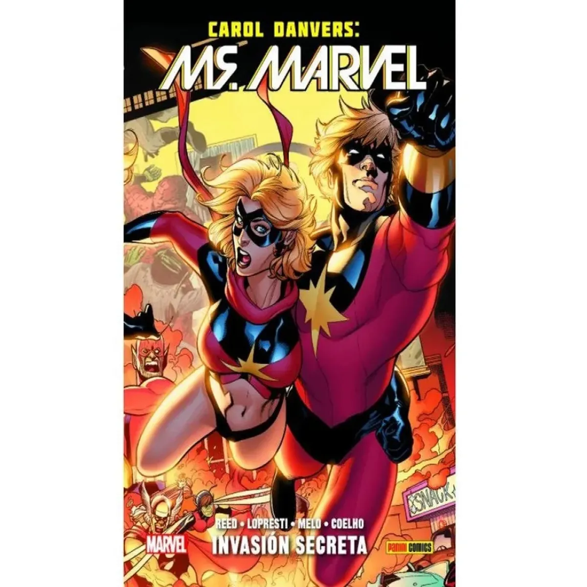 PANINI - Carol Danvers: Ms. Marvel 3 Invasion Secreta  100% Marvel Hc.