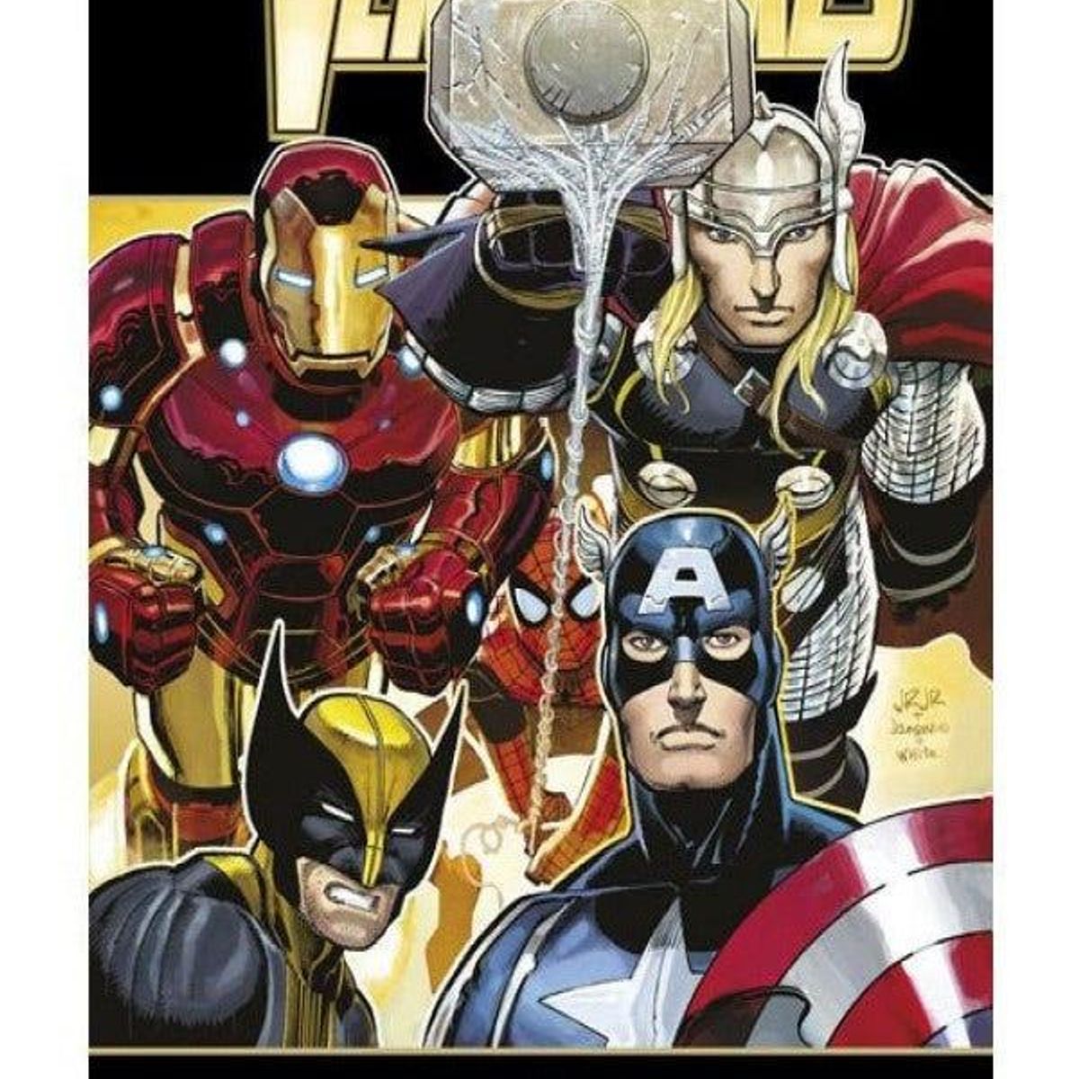 PANINI - Los Vengadores 1 La Edad Heroica Marvel Deluxe.