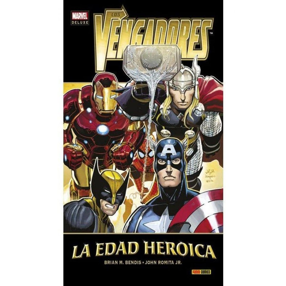 PANINI - Los Vengadores 1 La Edad Heroica Marvel Deluxe.
