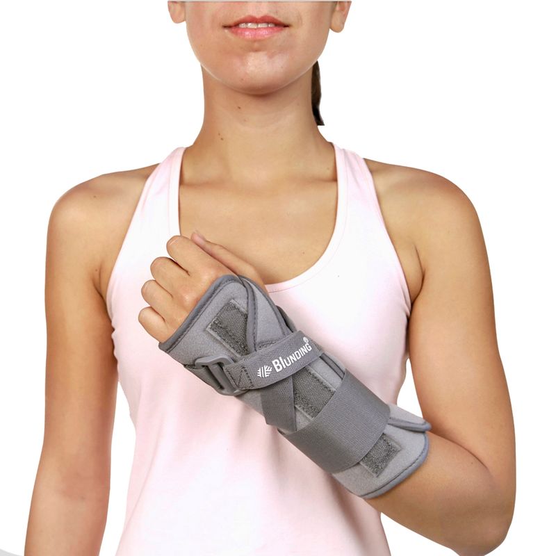 BLUNDING - Muñequera Con Férula Palmar Y Dorsal Izquierda - L-Xl