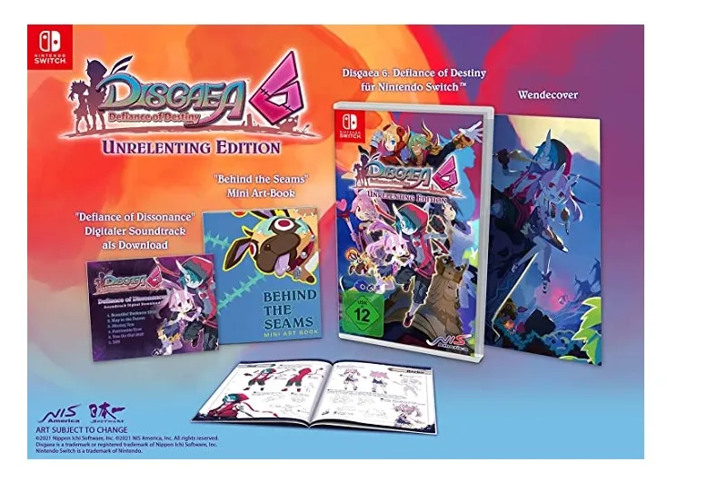 NINTENDO Disgaea 6 Defiance Of Destiny Unrelenting Ed - Switch Físico - Sniper