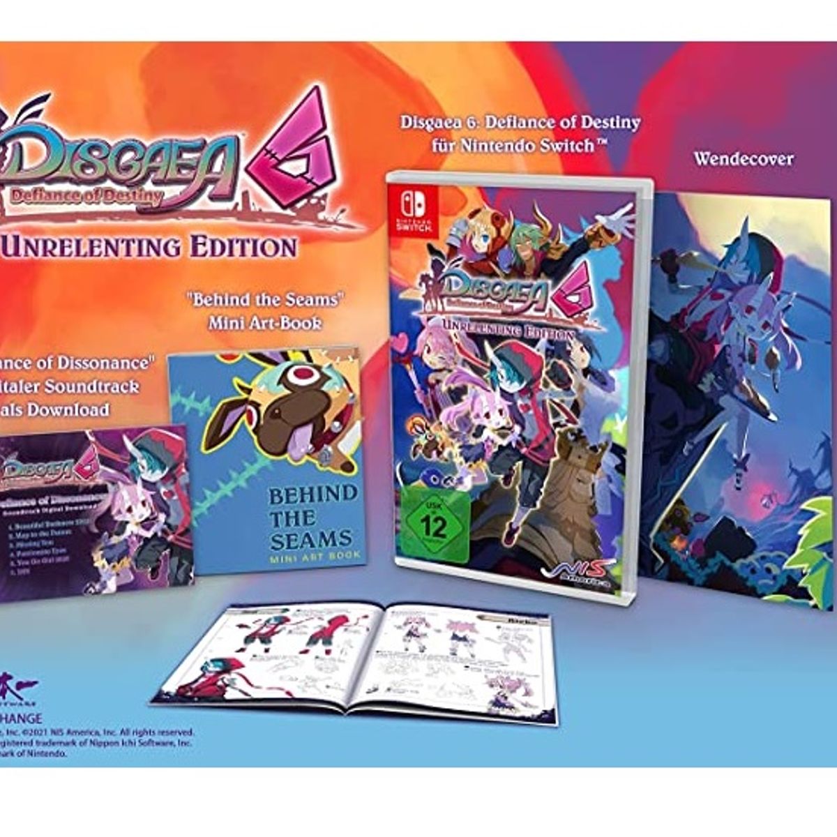 NINTENDO - Disgaea 6 Defiance Of Destiny Unrelenting Ed - Switch Físico - Sniper