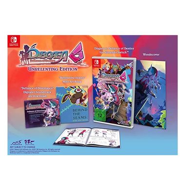 Nintendo Disgaea 6 Defiance Of Destiny Unrelenting Ed -