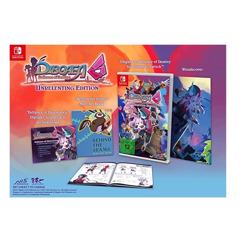 NINTENDO - Disgaea 6 Defiance Of Destiny Unrelenting Ed. - Switch Físico - Sniper