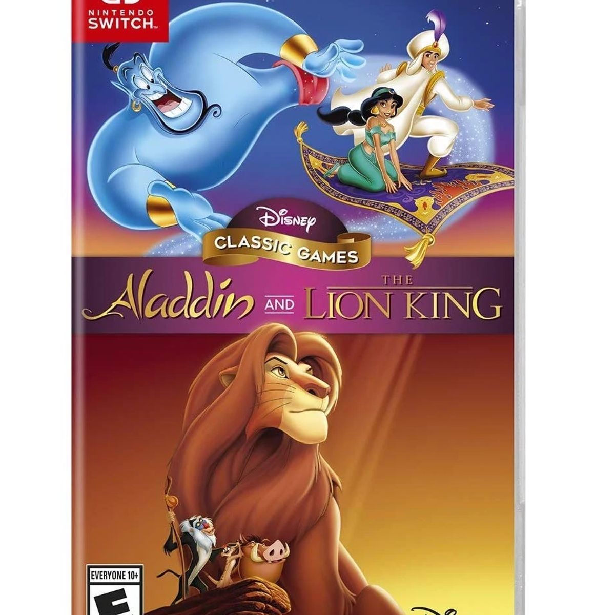 NINTENDO - Disney Classic Games Aladdin And The Lion King - Sw Físico - Sniper