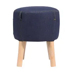 GENERICO - Pouf Bird Jeans 35x35x45 cm Máxima Design