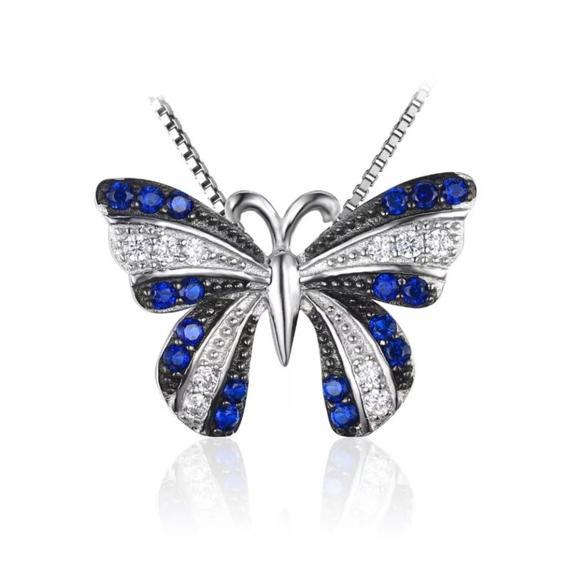 GENERICO - Collar mariposa plata 925 mujer joya regalo