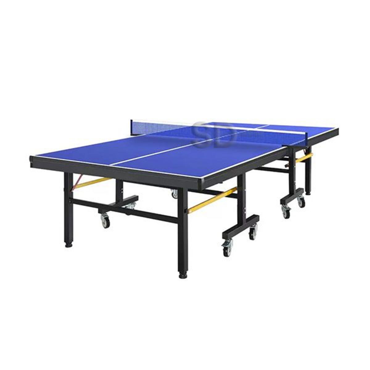 SDFIT - Mesa de Ping Pong 40 x 40 x 16 mm Indoor plegable con ruedas