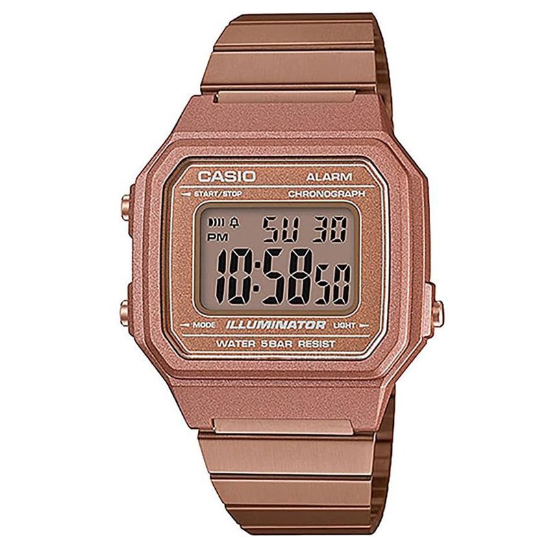 CASIO - Reloj para Mujer Vintage Rosa Casio B-650WC-5A Casio