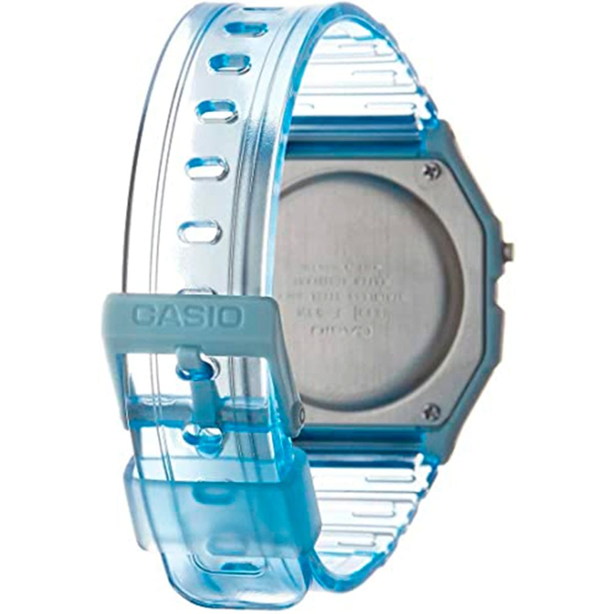 CASIO - Reloj Casio Vintage Transparente F-91WS-2