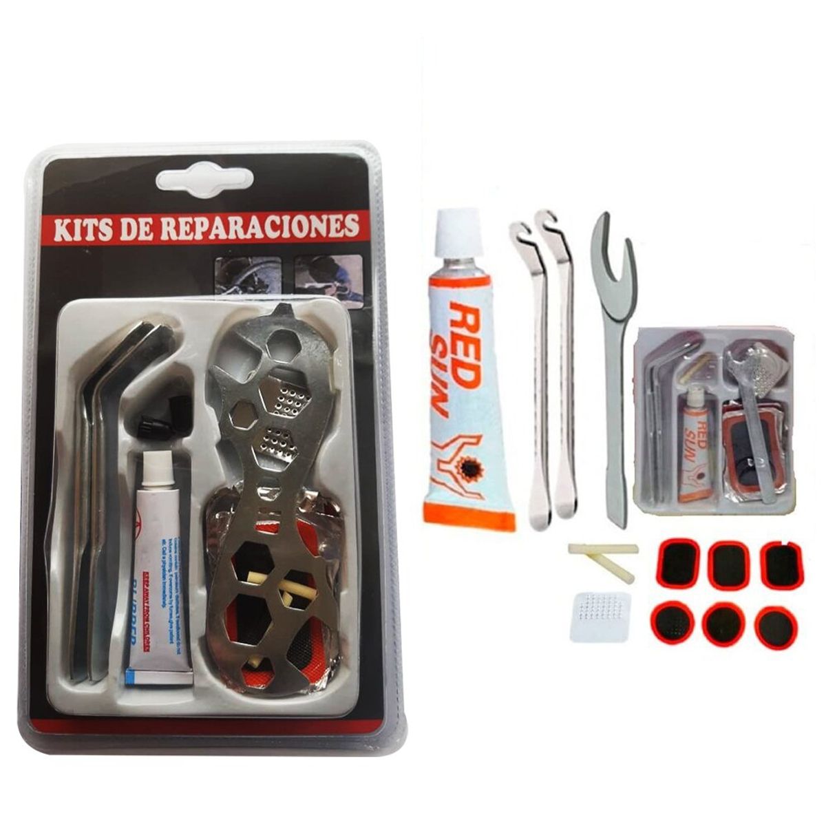 Kit De Reparación De Neumáticos De Bicicleta, marca OFIJET - Foto Principal