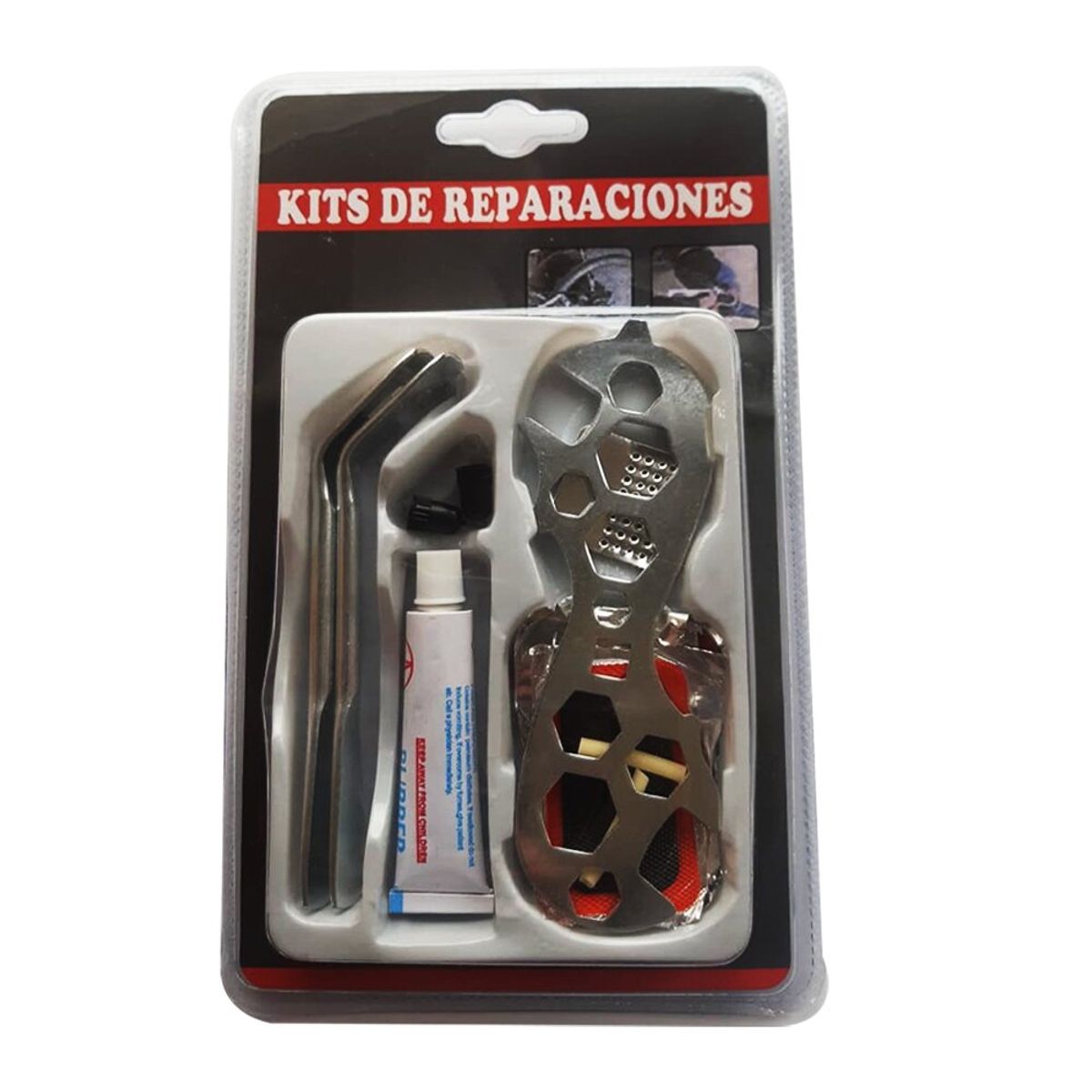 Kit De Reparación De Neumáticos De Bicicleta, marca OFIJET - Foto 2