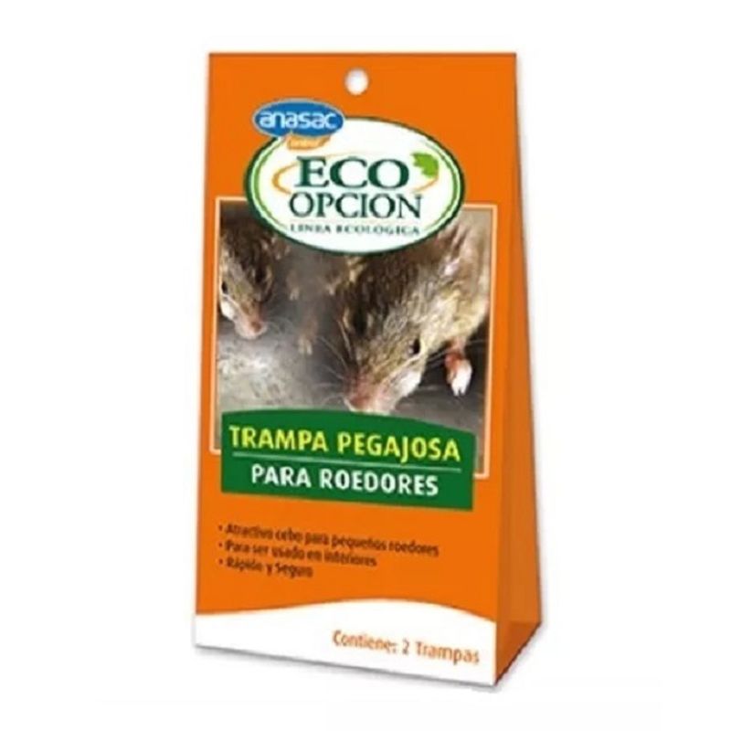 ANASAC - TRAMPA ADHESIVA RATON ECO OPCION ANASAC