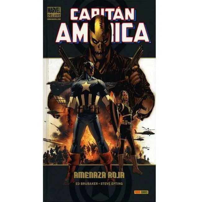 PANINI - Capitán América 3 Amenaza Roja Marvel Deluxe.